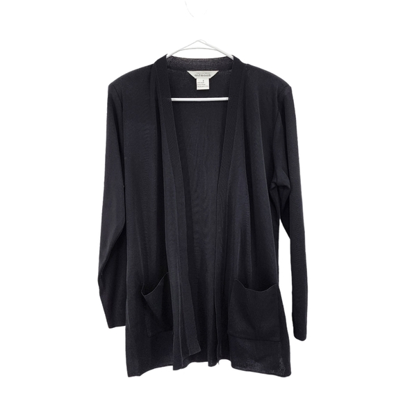 Misook Women's Long Sleeve Open Front Cardigan - S - Picture 1 of 5